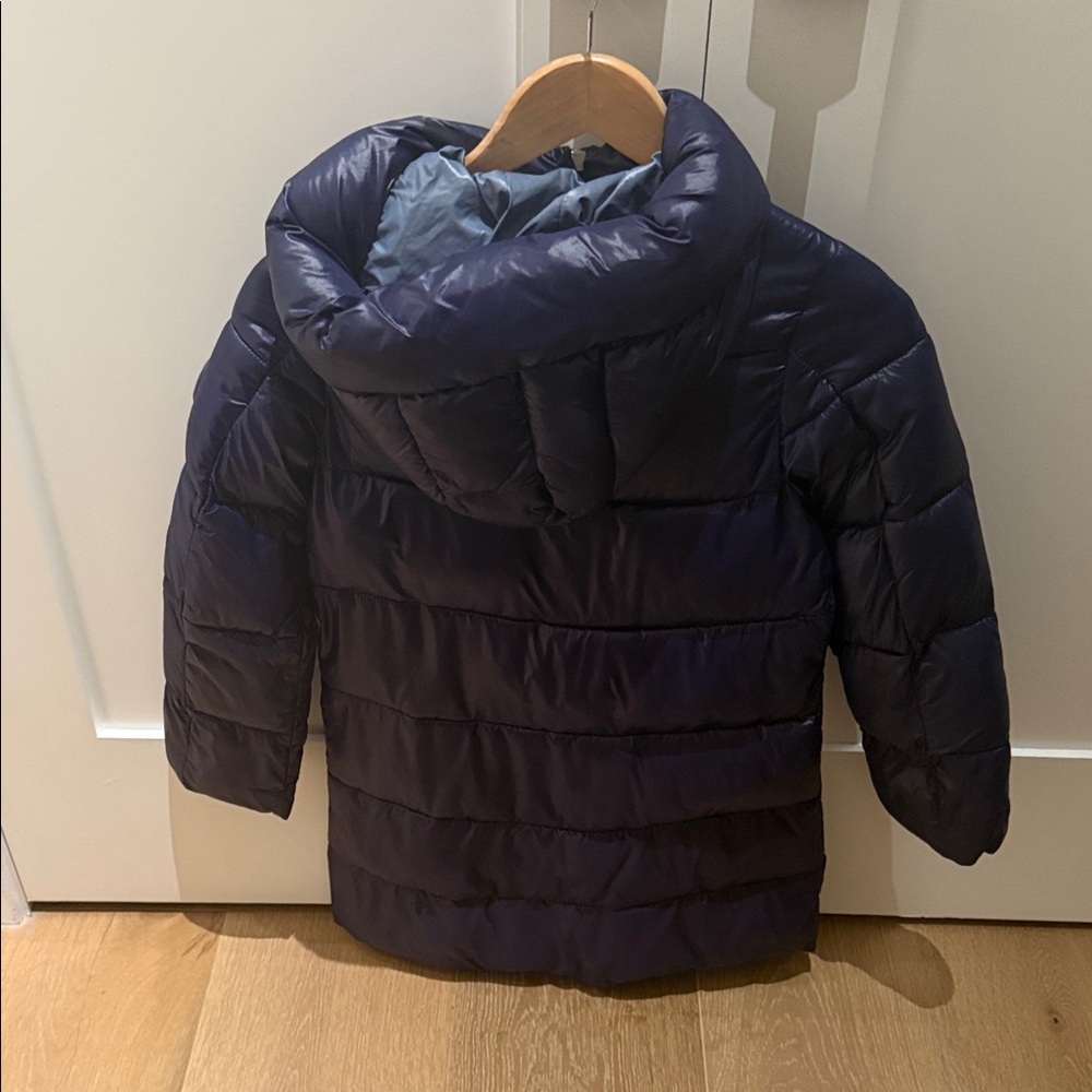 SAVE THE DUCK Dark Blue Kids Puffer Coat - Picture 2 of 3